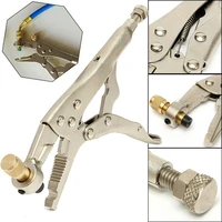 adjustable steel practical repair locking hand tool refilling tube pliers air conditioner sealing gasket refrigerant recovery