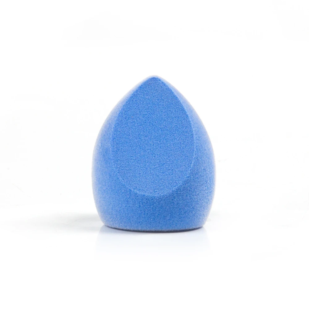 Женская косметическая губка из микрофибры с слоеным ворсом бархатная для