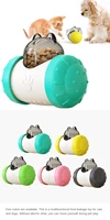interactive cat toy iq treat ball smarter pet toys food ball food dispenser for cats dogs playing training balls pet supplies