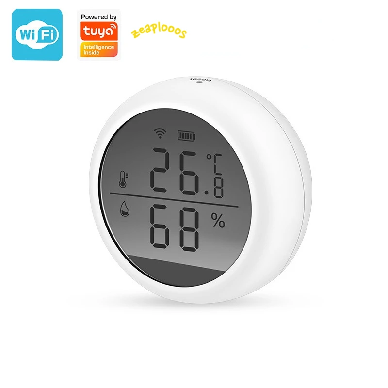 

Датчик температуры и влажности, детский гигрометр с граффити, Wi-Fi, для дома и детской комнаты