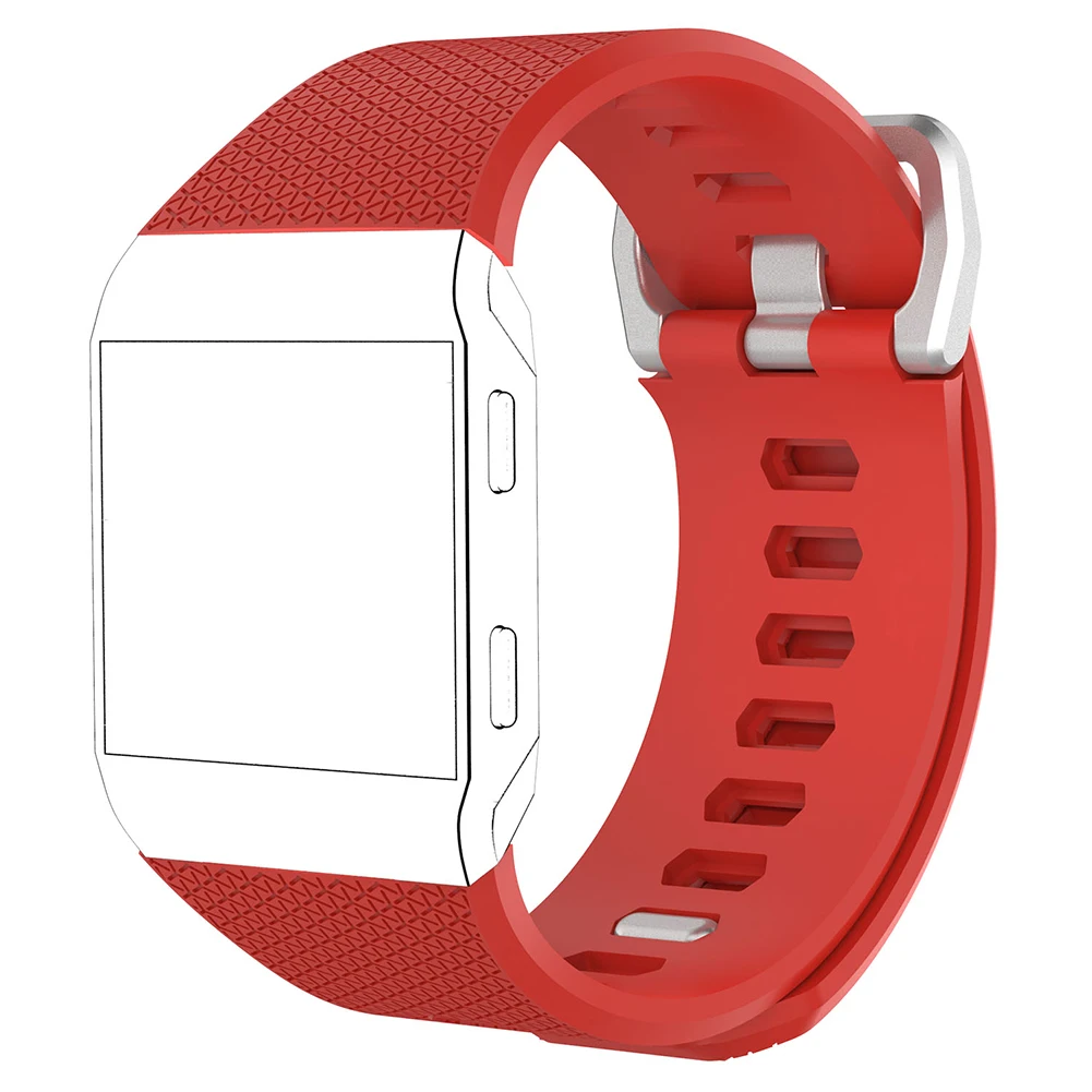 2021 Fashion Lightweight Sport Silicone Wrist Bracelet Band Strap for Fitbit Ionic Strap Sport Breathable Silicone 20mm Strap