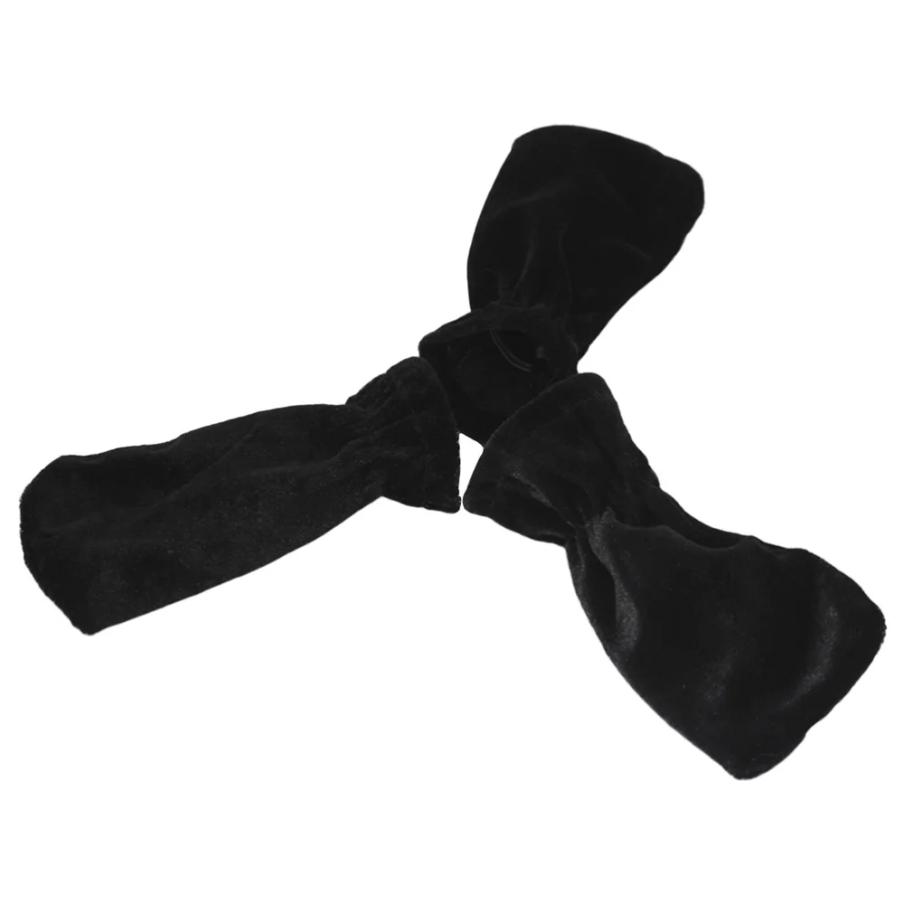 

3pcs Red Piano Foot Pad Pleuche Protective Sleeve Plush Fabric Piano Sustain Pedal Covers Musical Instruments Accessories