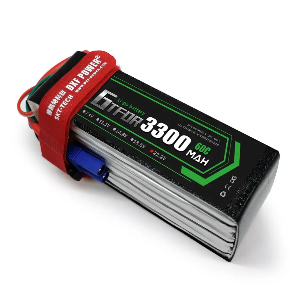 GTFDR Lipo батарея 22 2 V 3300MAH 60C 120C AKKU 6S LiPo Deans для грузовика fpv Дрон Rc Вертолет Лодка 1/8