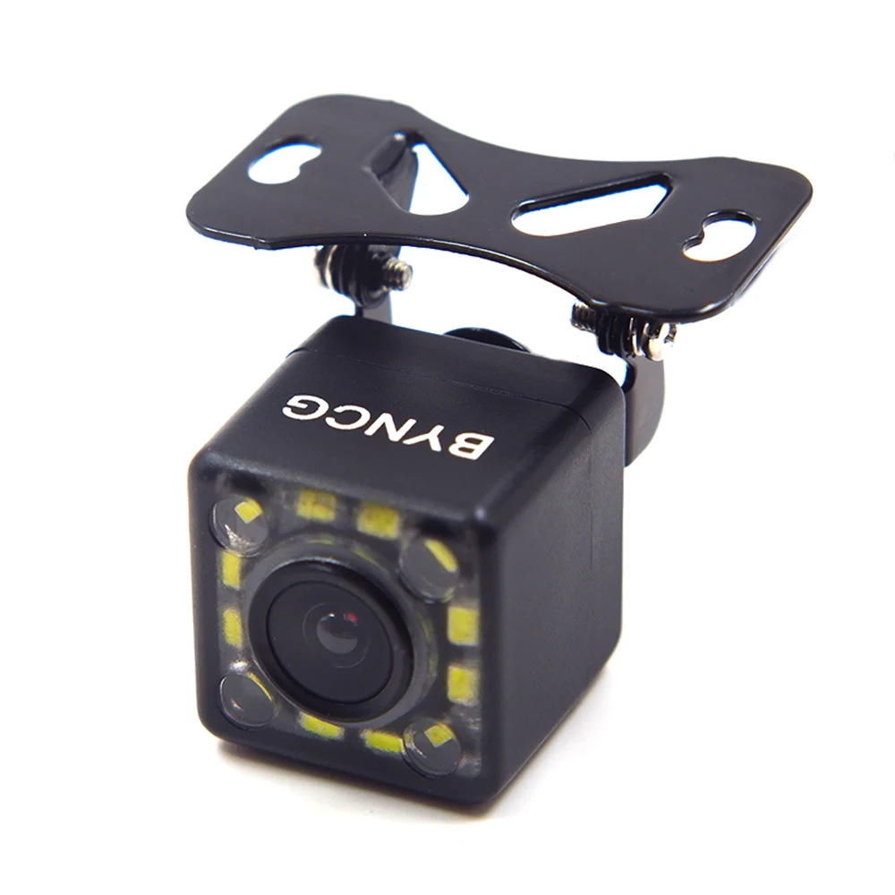 Universal Car Rear View Camera 12 LED Night Vision Reversing Auto Parking Assistance Monitor CCD Waterproof Wide Degree HD Video