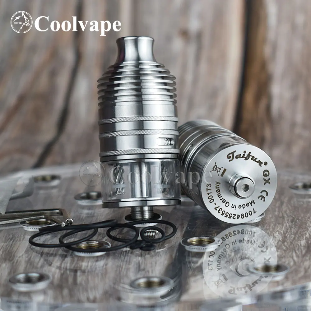 Coolvape Taifun GX rdta диаметром 23 мм 4 0 мл атомайзер с боковым заполнением rta электронная