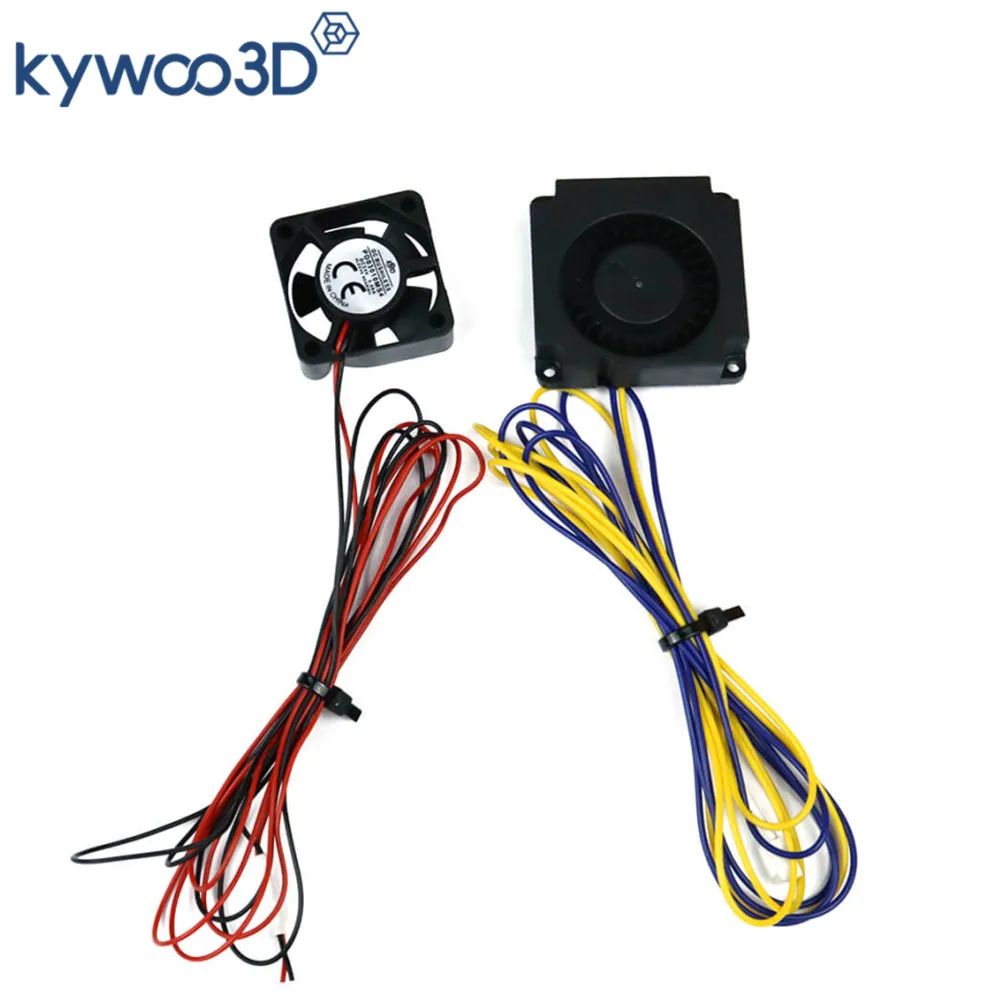 

kywoo3D Original 24V 3010 Cooling Fan For Heatsink & 24V 4010 Blower Fan for Nozzle 3D Printers Parts