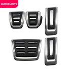 Jameo автомобиль для Volkswagen VW Golf 7 8 MK7 7,5 MK7.5 GTI 2012 - 2021 Защитная крышка из нержавеющей стали для газового тормоза и мертвой педали