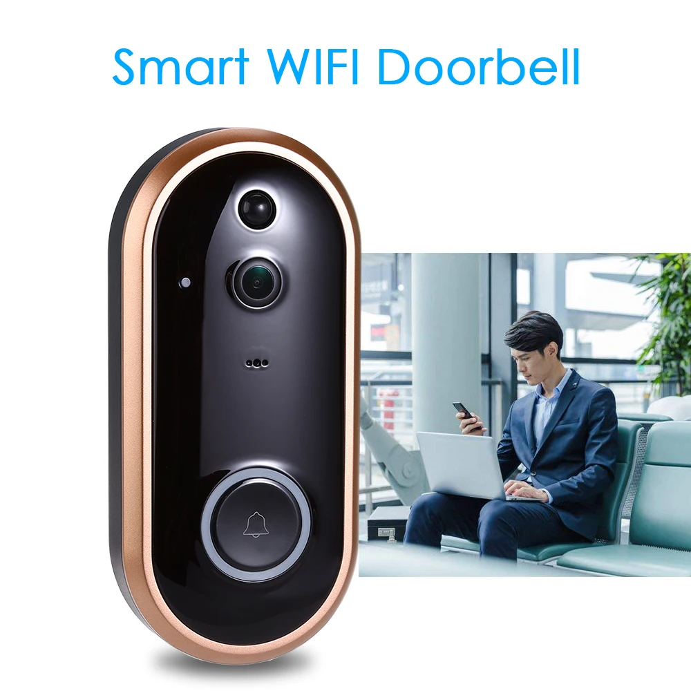 Смарт звонок Дверной беспроводной с Wi Fi и ИК датчиком движения|Дверной звонок| |