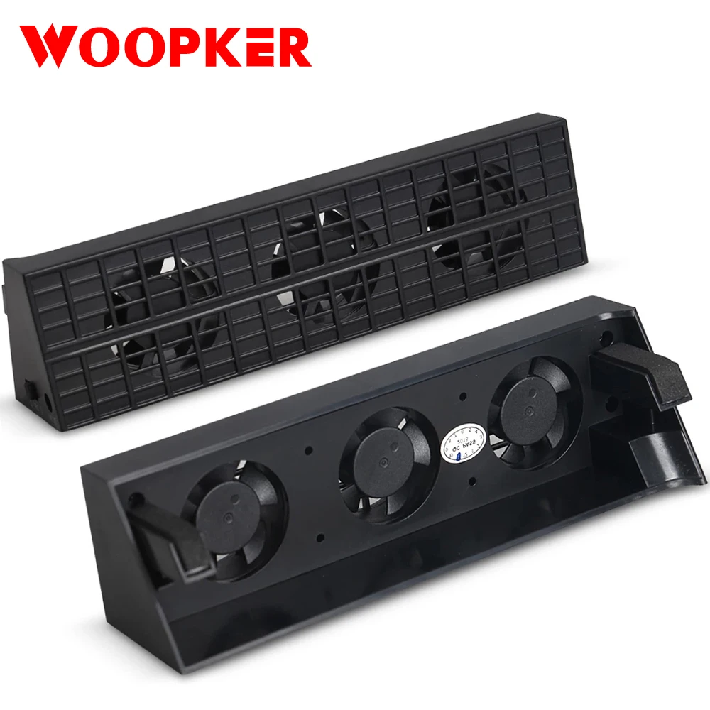 

Game Console Cooling Fan Cooler Game Accessories For Playstation4 Slim Game Console Temperature Control Cooling Fan for Sony PS