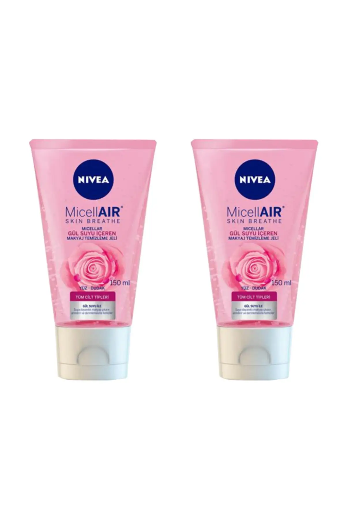 

Розовый очищающий гель для макияжа с водой 150 мл X 2 шт.