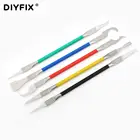 Инструмент для ремонта микросхем DIYFIX, 5 в 1, тонкий нож, лезвие, инструмент для удаления BGA процессора, для iPhone, процессоров, NAND, флеш-накопителей, материнской платы