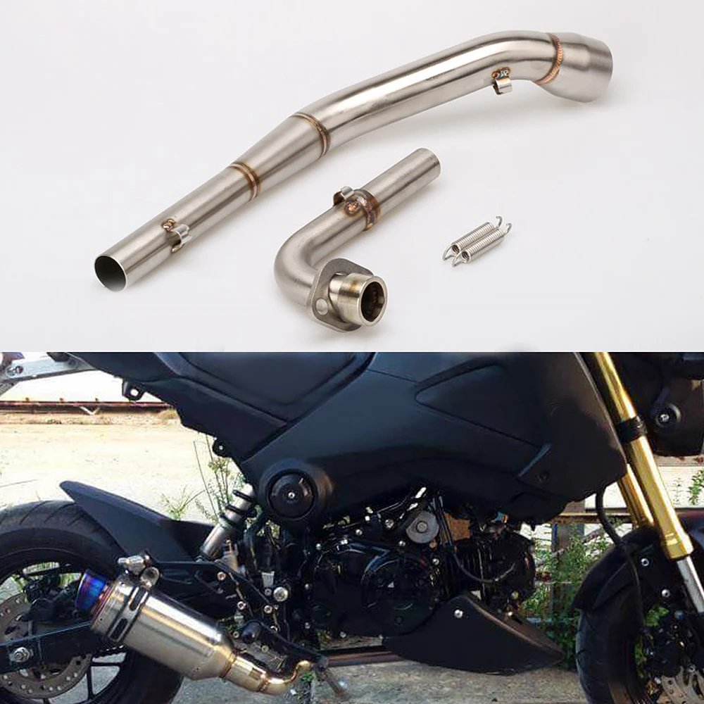 Глушитель выхлопной трубы MSX для мотоцикла средний и передний соединительные