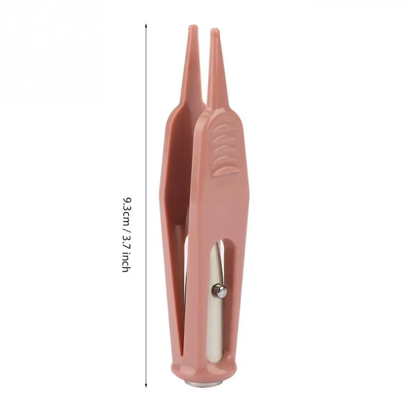 Очищающий Пинцет для младенцев очиститель носа и пупка пластиковый светодиодный