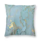 Наволочка для диванной подушки, абстрактный Рисунок, мраморный дизайн, современный геометрический рисунок, квадратная наволочка 40x40