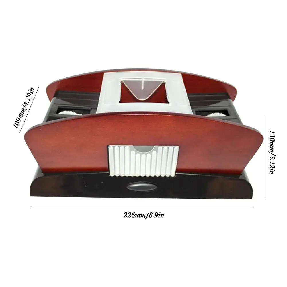 

Playing Card Automatic Plastic Card Shuffler 1 - 2 Deck Poker Sorter Mixer Machine For Party Entertainment