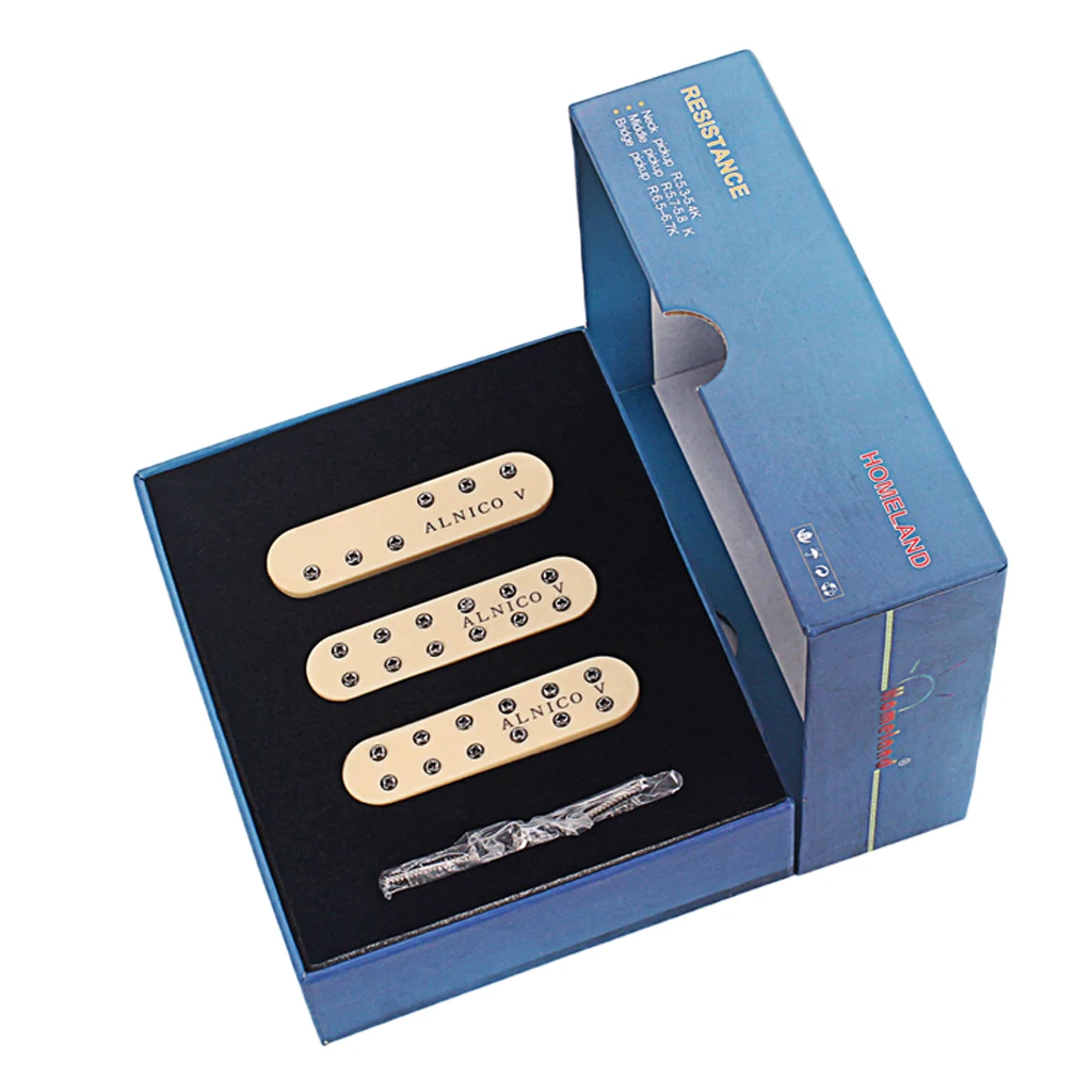 Комплект из 3 грифов Alnico V Humbucker гриф/средний/мост для электрогитары замена ocaster |