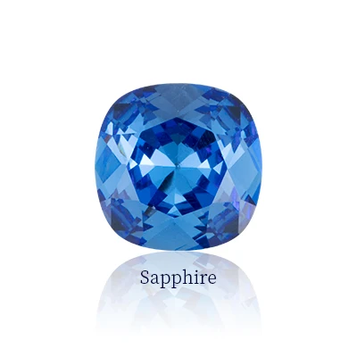 Sapphire Красный с синими стразами Кристал острый задняя подушка камни PerfectStrass модные украшения для пришивания украшения из ткани стеклянные камни - Цвет: Sapphire