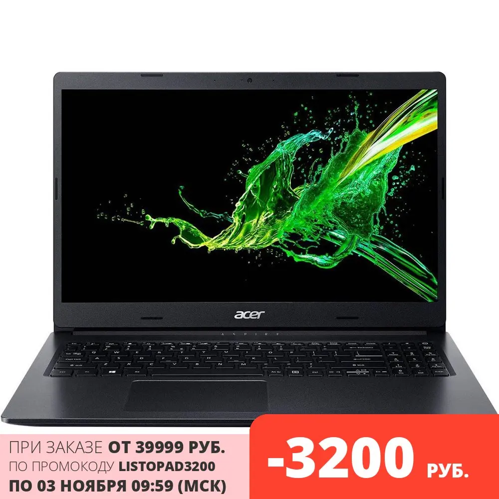 Ноутбук Acer Aspire3 A315-42-R9P8 AMD Ryzen 5 3500U/4Gb/1Tb HDD/No ODD/15.6&quot FHD/AMD Radeon Vega 8 Graphics/Cam/WiFi/BT/Win10 |