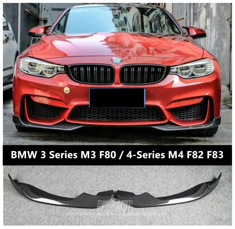 Передняя фотовспышка из углеродного волокна для BMW 3 серии M3 F80 4 Series M4 F82 F83 2013 2019
