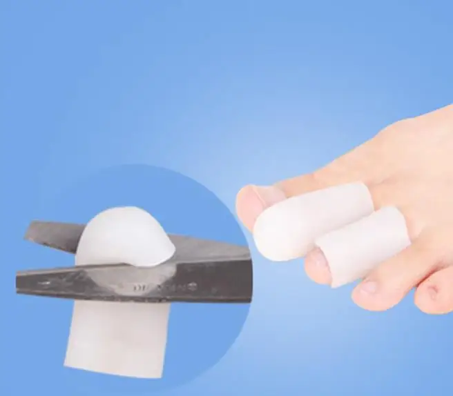 50 пар/лот гель трубки повязку палец и носок протекторы ноги боли в спине защита