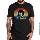 Футболка Ena Joel G для мужчин, забавная ретро-Комедия с мультипликационным принтом, винтажная Мужская футболка, дышащие базовые Топы из 100% хлопка, европейские размеры