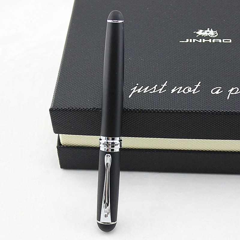 Ручки Jinhao X750 с черными и серебряными