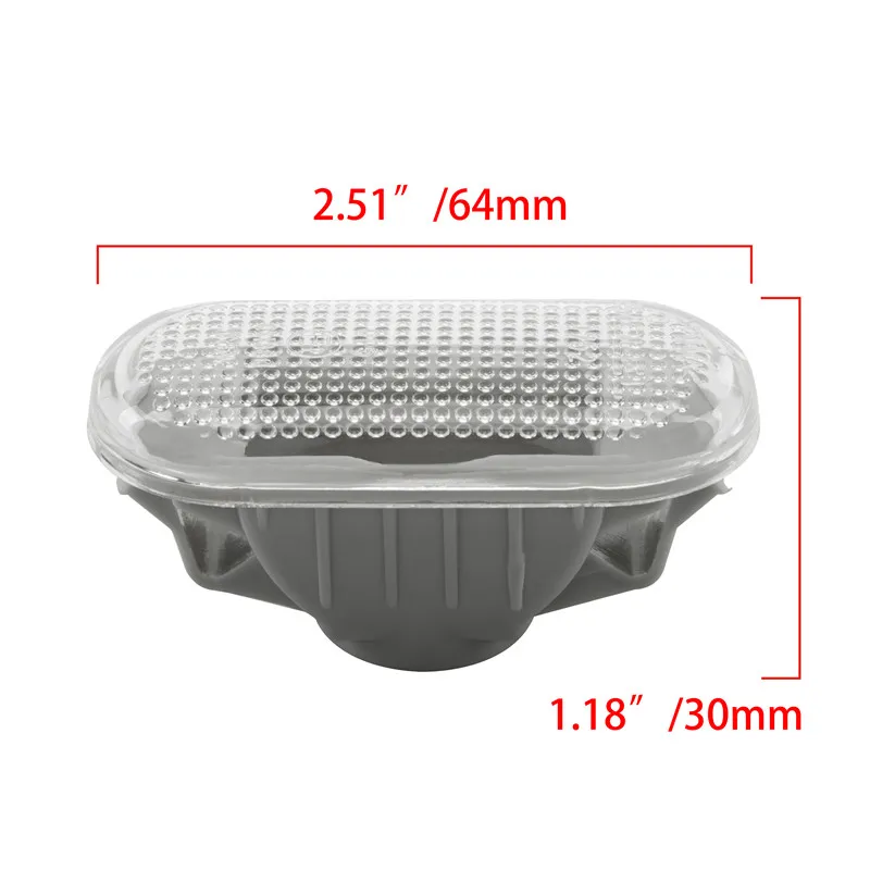 Posbay автомобильный светильник для крыла передняя сторона указатель поворота