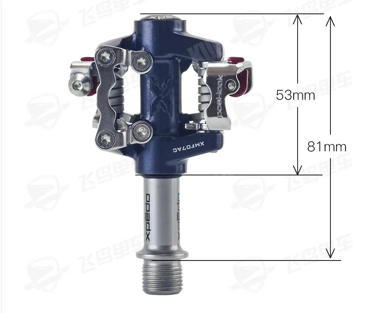 Wellgo Xpedo велосипедные бесклипсовые педали с шипами SPD XMF07AC совместимый для shimano ultra XT/M780 замок протектора MTB Горный
