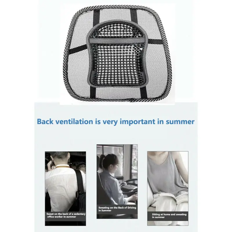 Массажная поясничная поддержка сиденья s защита талии Подушка для спины