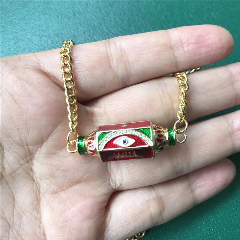 

5 Pcs Eeys pendants necklace enamel eyes pendant gift simple handmade jewelry necklace wholesale women jewelry gift