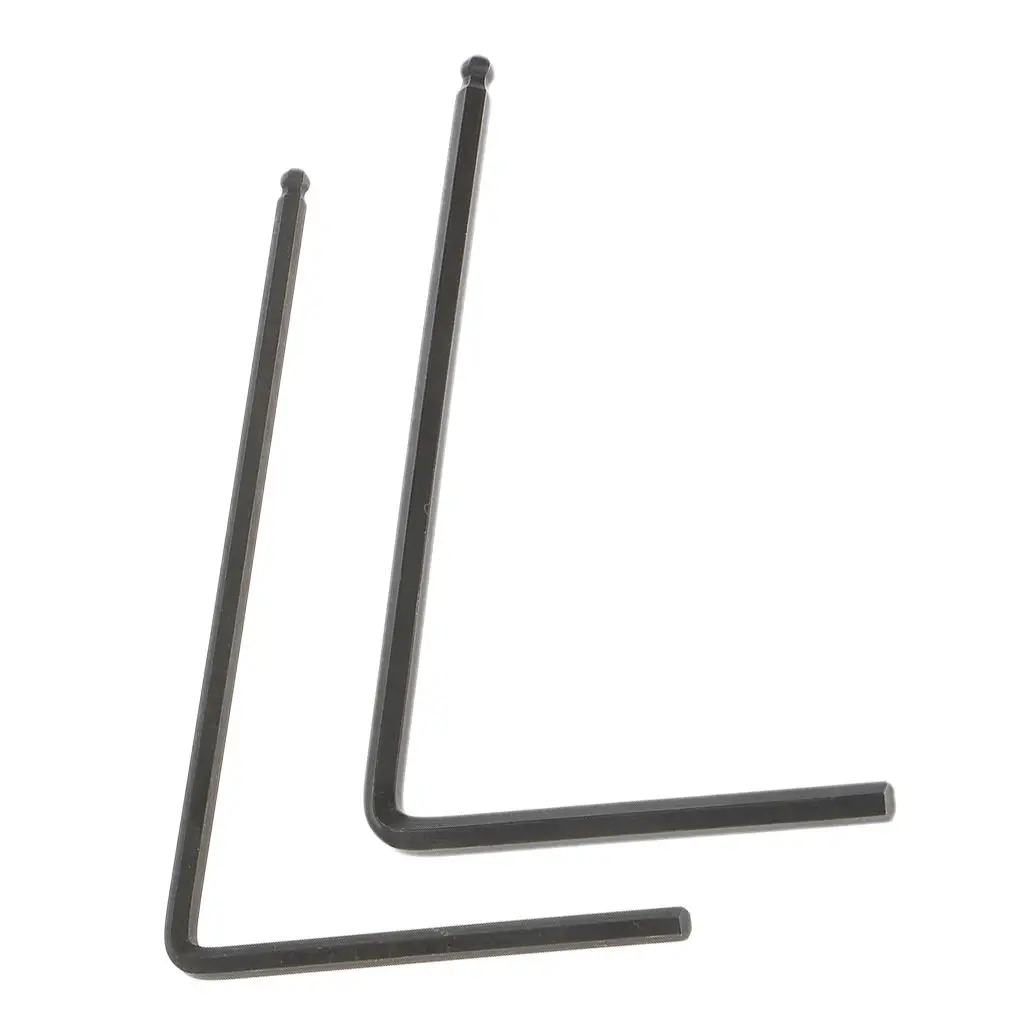 2 Pieces 12.4x7.4cm L-shape Rod Allen Wrench Guitar Adjustment Tool for | Спорт и развлечения