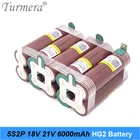 Turmera Батарея пакет 18650 hg2 3000 мАч, 20 Ампер в течение 18v отвертка Батарея сварки полоски для пайки 5s 18v Батарея пакет (на заказ)