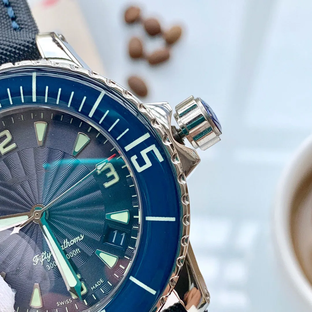 

2021 new FIFTY FATHOMS AUTOMATIQUE mechanical watch men's automatic chronograph luxury diving sports watch top brand waterproof