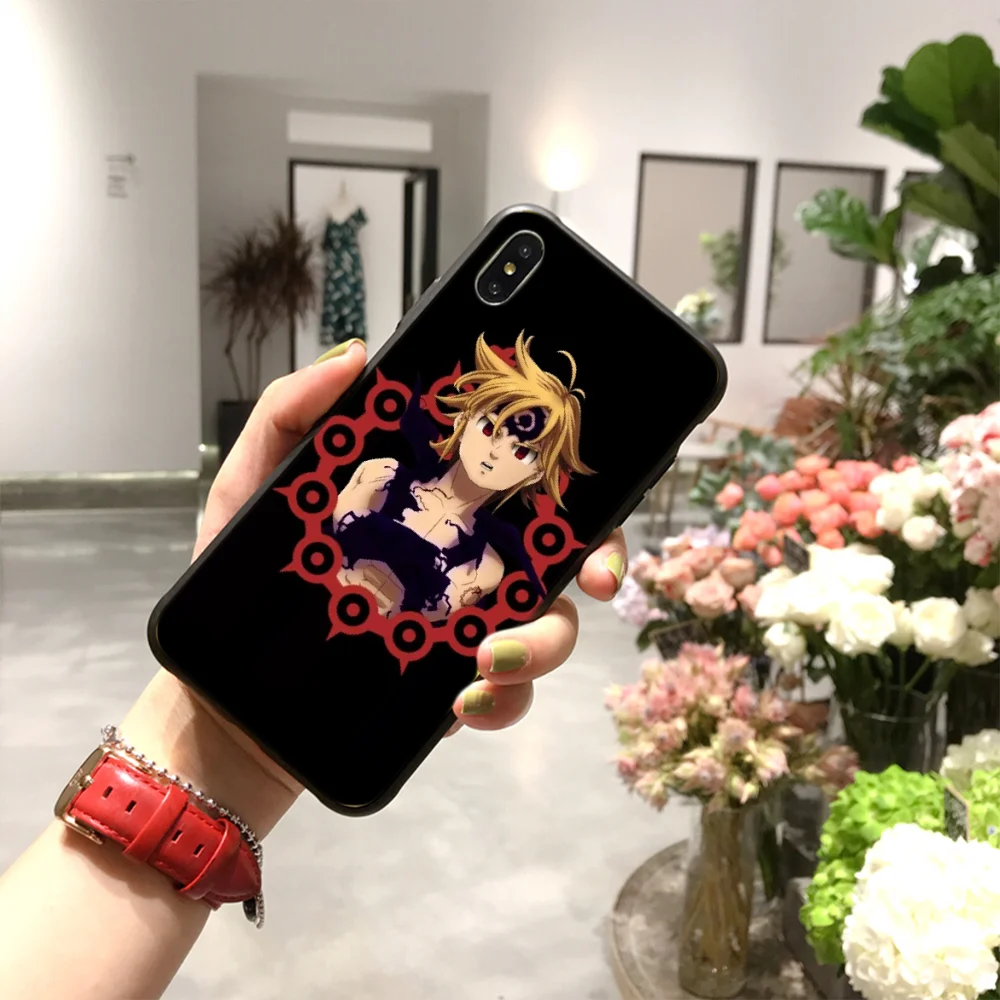 

NBDRUICAI Seven Deadly Sins TPU Soft Silicone Phone Case Cover for iPhone 11 pro XS MAX 8 7 6 6S Plus X 5S SE XR case