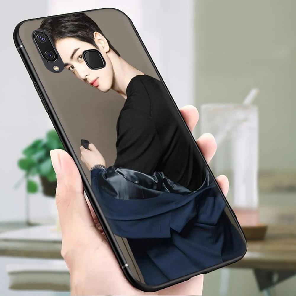 Мягкий силиконовый чехол cha eunwoo в Корейском стиле для телефона Samsung A2 Core A10s A20E A20s