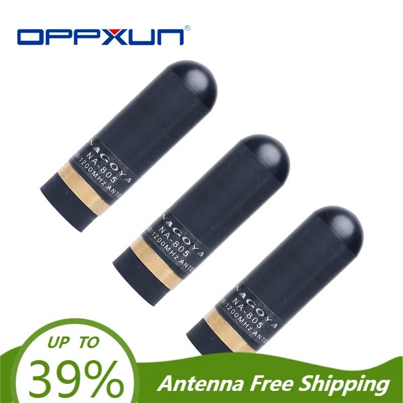 

Oppxun Na805 Interphone Antenna Dual-Section UV SMA- M Walkie Talkie Antenna for Vextex VX-1R/2R/3R/5R/6R/7R ZT-2R Kg-UV6D