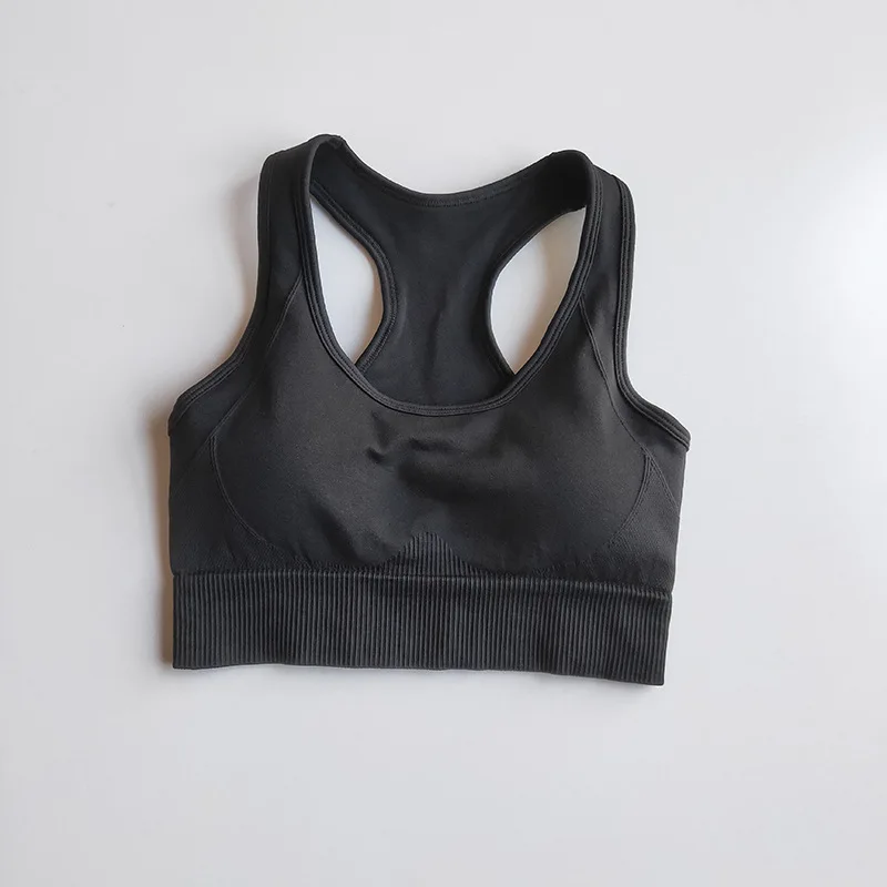 

New Arrival Sport BRA Quick Dry Yoga Crop Top Woman Fitness Workout Clothes Running Tracksuit