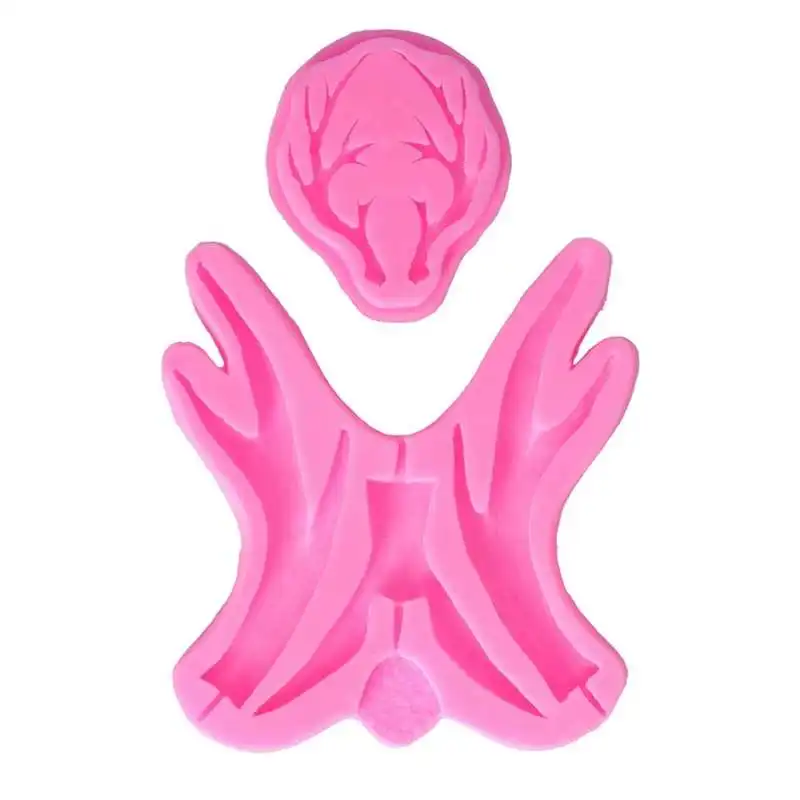 

2 шт., силиконовые неприлипающие формы для помадки