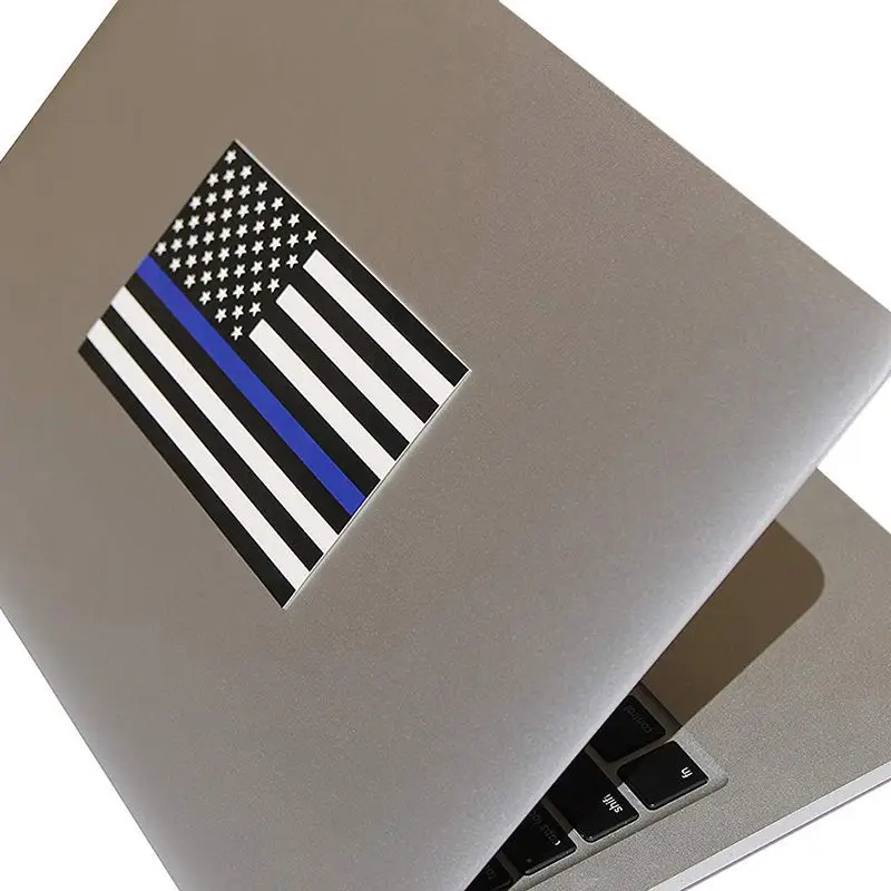 2019 прямоугольная наклейка на автомобиль Голубая жизнь полиция США американская