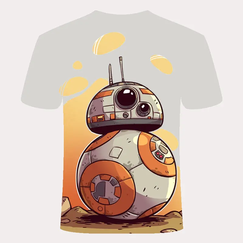 Новинка 2019New Camisetas Hombre, новые мужские футболки со Звездными войнами, футболки с 3D принтом, топы с круглым вырезом, с коротким рукавом, Мужская футболка с длинными рукавами, размер S-6XL