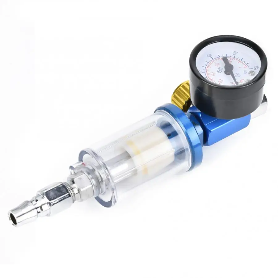 Регулятор давления воздуха на входе 1/4in встроенный фильтр ловушка для воды и