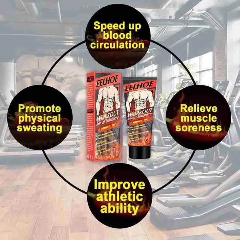 

1pc Unisex Abdominal Muscle Fat Burning Cream Anti Fat Cream Men's Slimming Body 60ml Muscle Shape Burning Cellulite Abdomi T2H4