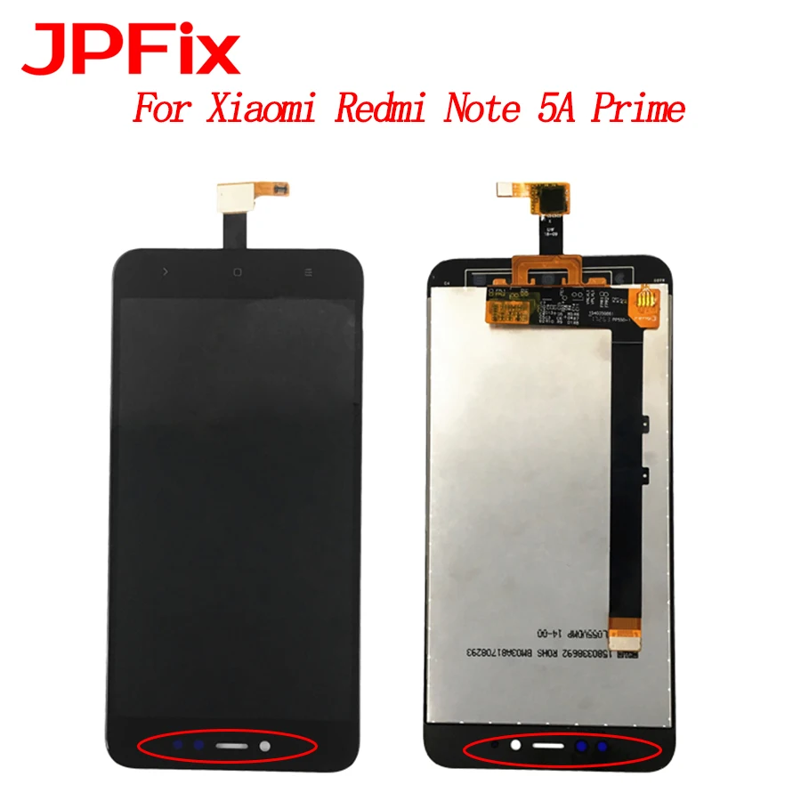 JPFix 5 "ips lcd для Xiaomi Redmi Примечание 5A ЖК-дисплей сенсорный экран дигитайзер сборка