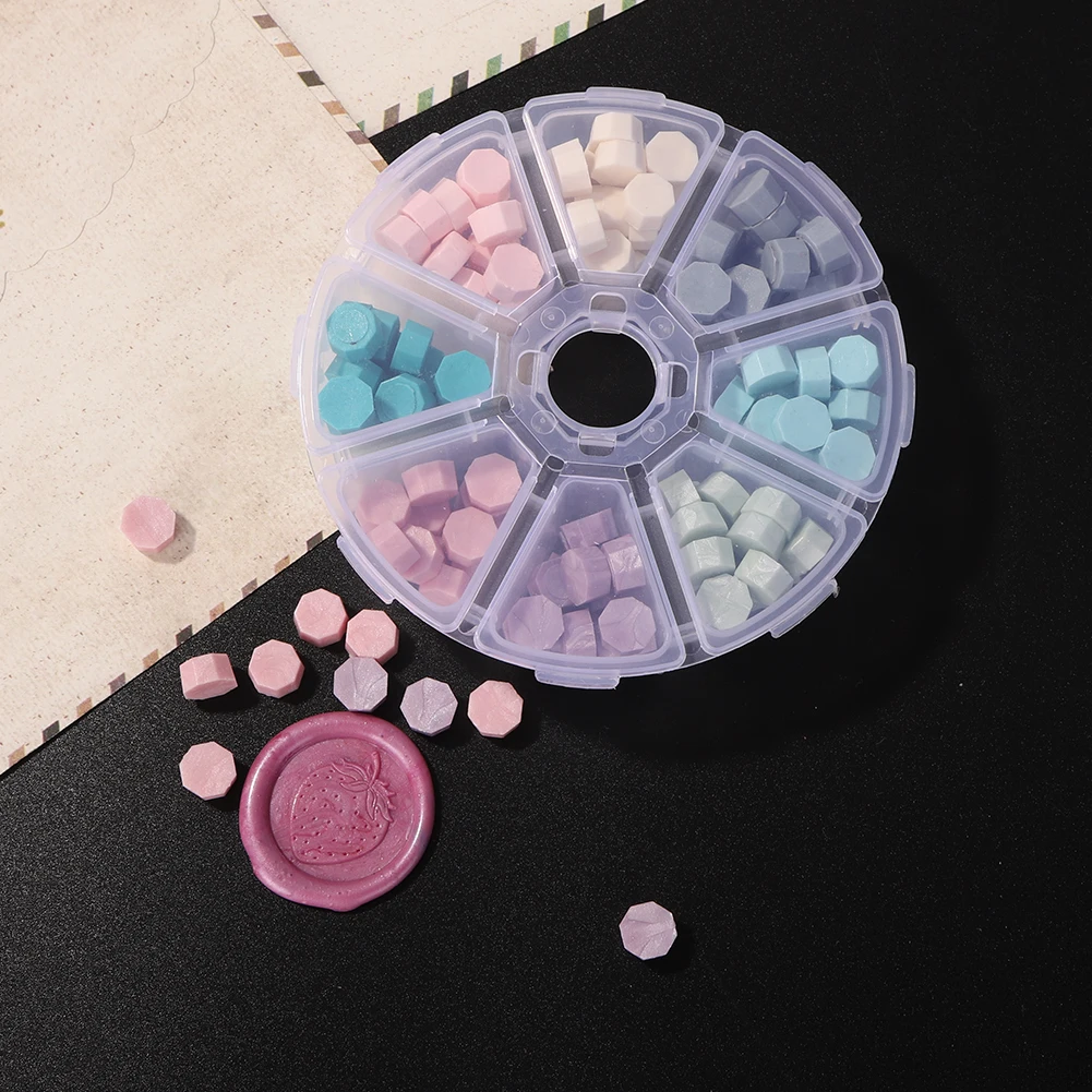 160pcs Mixed Color Sealing Wax Beads Set Stamp Tablet Pills for Envelope Wedding Invitation Waxes Craft Decoration | Дом и сад