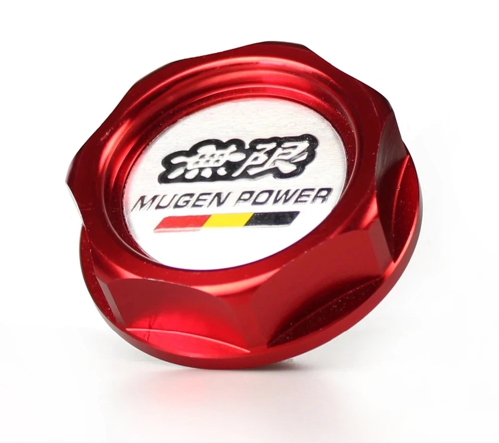 Алюминиевая Автомобильная масляная крышка Mugen для топливного бака наполнителя