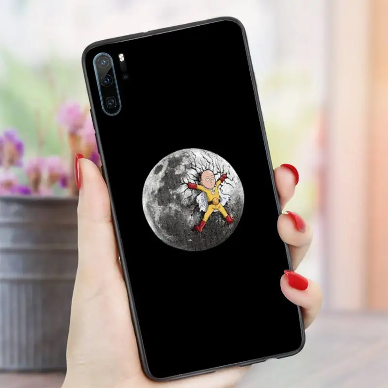 

One Punch Man Japan anime Phone Case For Huawei honor Mate P 10 20 30 40 i 9 8 pro x Lite smart 2019 nova 5t