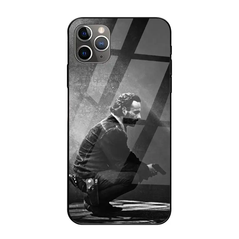 

0 Walking Dead Hero For Phone Case Tempered Glass For Iphone6plus 6S 7 7plus 8 X XS XSmax XR 11 12 Pro Max 12mini
