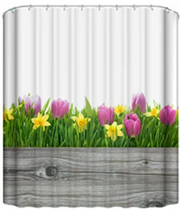 Фиолетовый Тюльпан фланелевый коврик для ванной чехол унитаза коврики тканевая