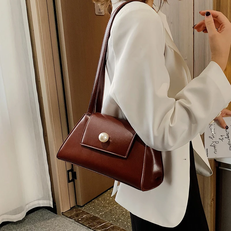 

Advanced feeling bag foreign style women bag 2020 new fashion Korean version of texture single-shoulder bag web celebrity France