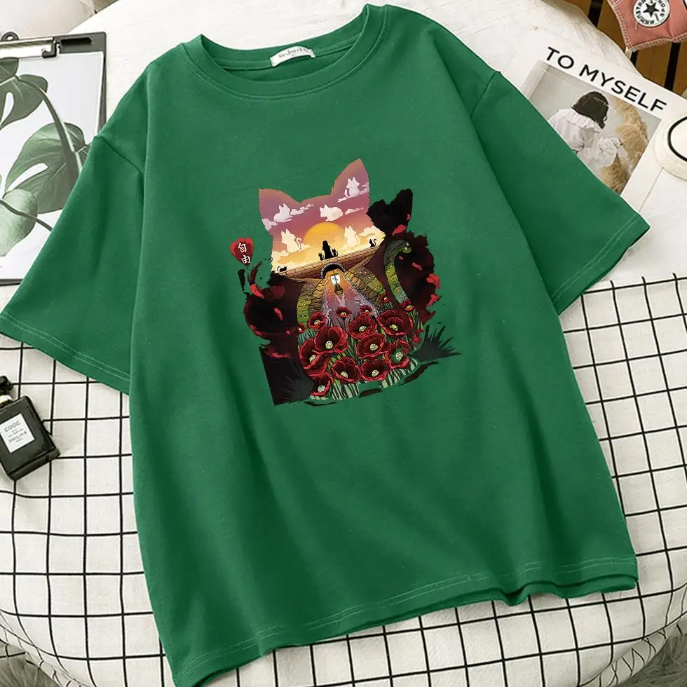 

Cat Dreaming Women Harajuku Tumblr Ulzzang T Shirts Camisetas De Mujer Tops Sleeve Tee Shirt Femme Roupas Femininas Vetement